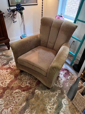 Beige Upholstered Armchair (*2 Available)