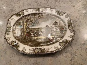 "The Friendly Village" by Johnson Bros Serving Platter