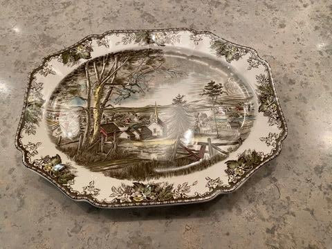 "The Friendly Village" by Johnson Bros Serving Platter