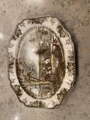 "The Friendly Village" by Johnson Bros Serving Platter