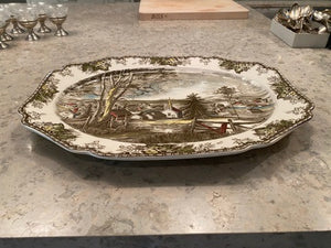 "The Friendly Village" by Johnson Bros Serving Platter