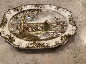 "The Friendly Village" by Johnson Bros Serving Platter