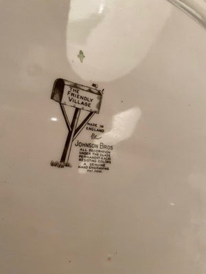 "The Friendly Village" by Johnson Bros Serving Platter