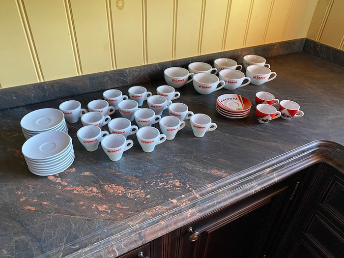 Saeco Espresso Cup & Saucer Lot