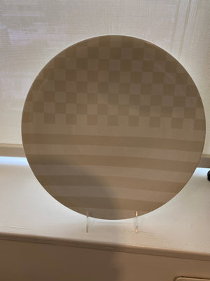 Klaus Dombrowski for Hutschenreuther Porcelain Plate on Stand