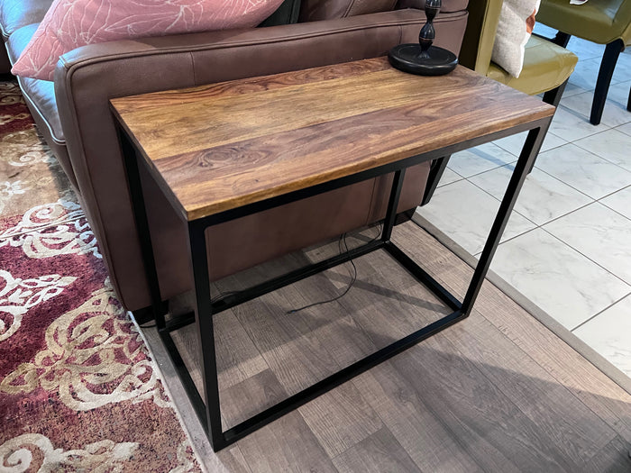 Pair of Rustic Style Side Tables