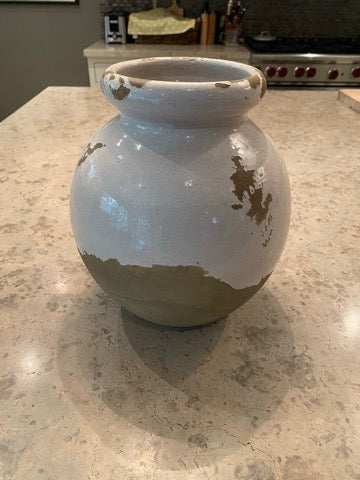 Pottery Barn Tuscan Terra Cotta Vase
