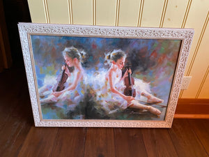 Ballerinas Painting by Brooke