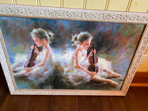 Ballerinas Painting by Brooke