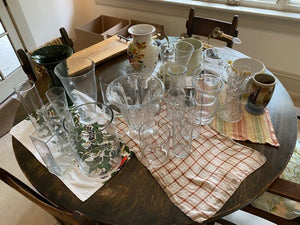 Miscellaneous Glass Vase Lot