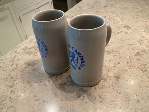 2 "Biere Du Cardinal 1788" Beer Steins