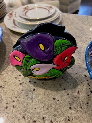 2 Painted Pottery Pieces