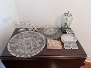 Miscellaneous Glassware/Crystal Lot