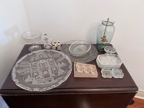 Miscellaneous Glassware/Crystal Lot