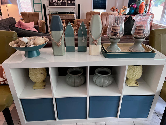 Miscellaneous Decor Lot # 7 + IKEA Shelf