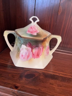 Antique RS Germany Lidded Jar