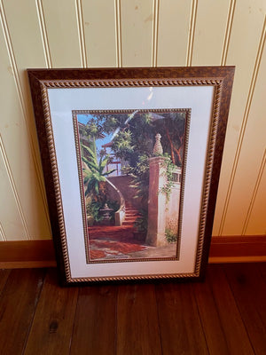 Framed Print- Tropical House