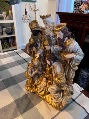 Bombay Company Christmas Nativity Scene Statue