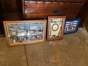 Sailboat/Boating Shadow Box Wall Art Lot