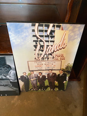"The Rat Pack" Wall Art Lot