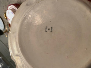 4 Made in Italy Floral Blue Side Plates