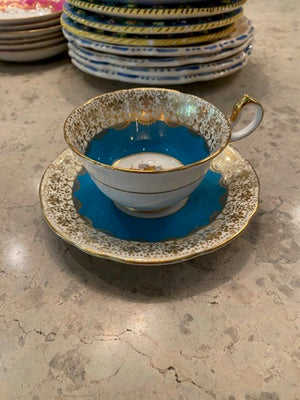 Aynsley Bone China Cup & Saucer D199