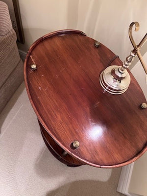 3 Tier Wood Side Table