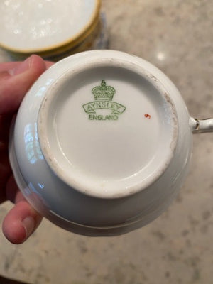 Aynsley Bone China Cup & Saucer