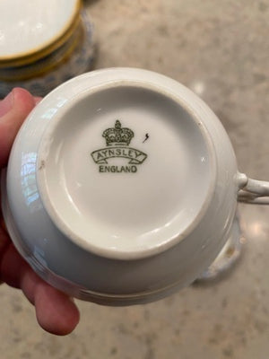 Aynsley Bone China Cup & Saucer