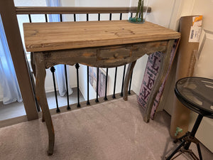 Recycled Reclaimed Wood Console Table from Privilege (Retail $360)