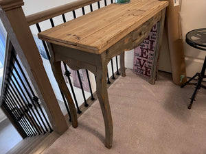 Recycled Reclaimed Wood Console Table from Privilege (Retail $360)