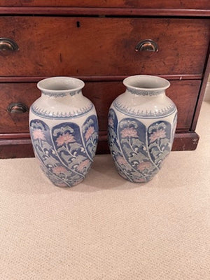 2 Porcelain Vases