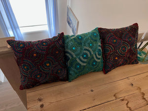 Pier 1 Beaded Pillow Lot