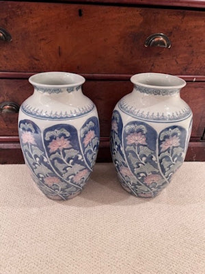 2 Porcelain Vases