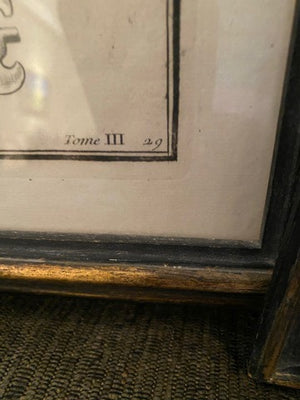 2 Antique Prints- 'Bracelets' & 'Boucles'