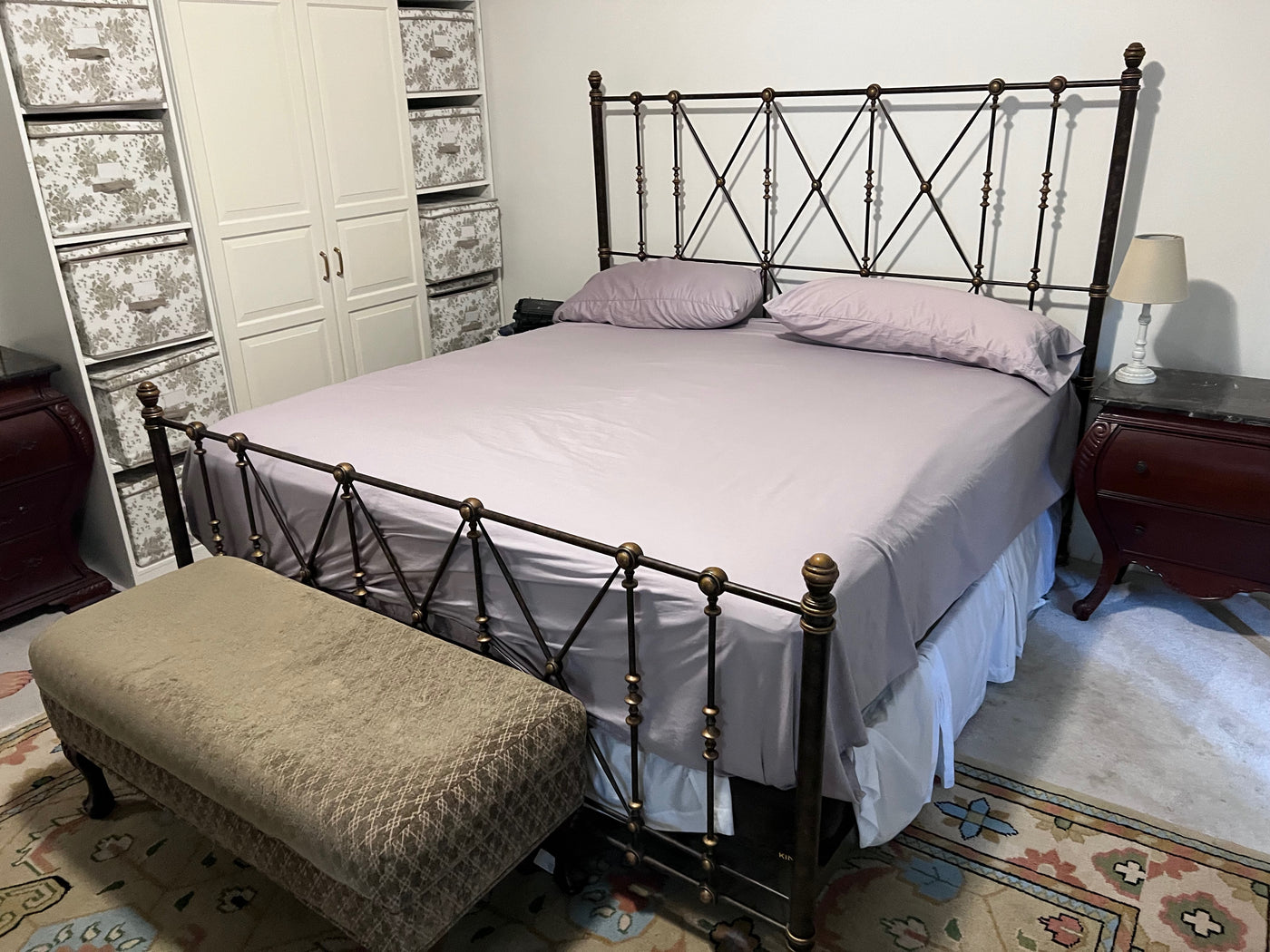 Bombay company wrought iron bed store