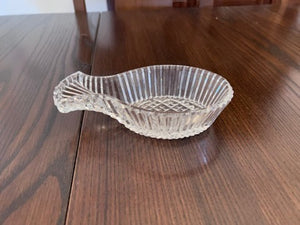 Waterford Crystal 6.5" Wedge Cut Pineapple Spoon Rest