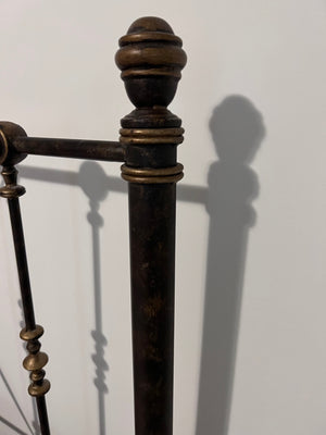Bombay Company King Bed Frame + 'Like New' Mattress