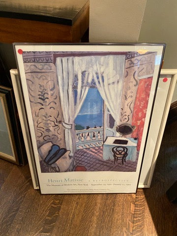 Henri Matisse 'A Retrospective' Poster
