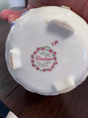 Radnor Bone China Staffordshire English Flower Bouquet