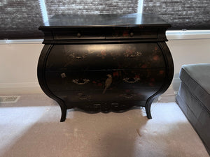 Bombay Company Black Painted Tub Chest