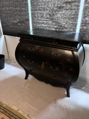 Bombay Company Black Painted Tub Chest