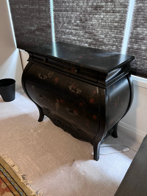 Bombay Company Black Painted Tub Chest