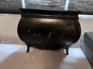Bombay Company Black Painted Tub Chest