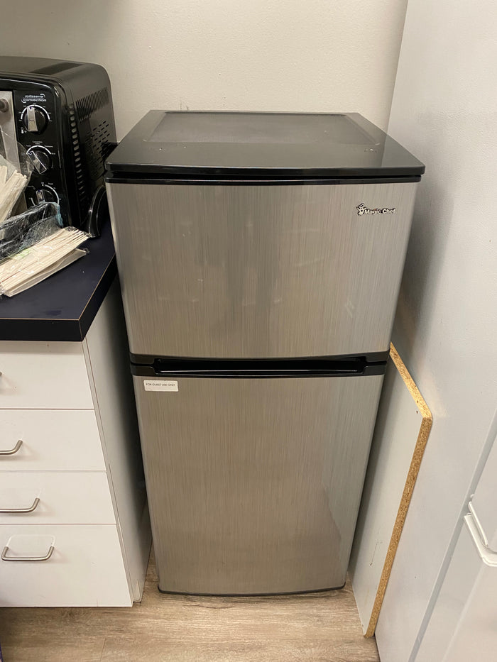 Magic Chef Stainless Steel Mini Fridge