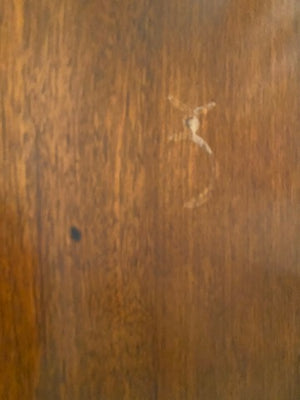 Beautiful Burled Wood Antique Credenza/Sideboard