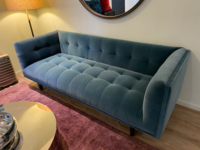 Blue Velvet Tufted Sofa from Article