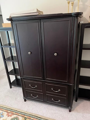 Bombay Company Armoire + 2 Shelving Units