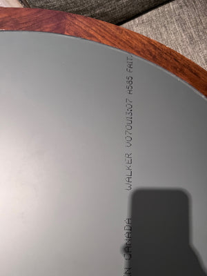 Oval Wood Mirror- Made in Canada