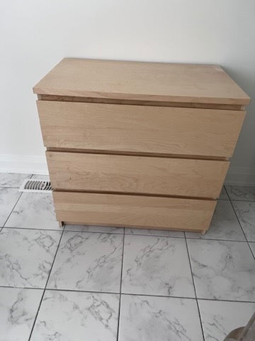 IKEA Malm 3 Drawer Chest
